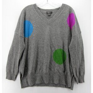 Amici Pure Sweater 1 Small Cashmere Pullover Polka Dots Oversized